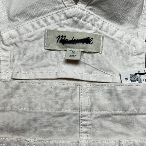 NWT Madewell Mens Garment Dyed Canvas Overalls Medium - Picture 9 of 16